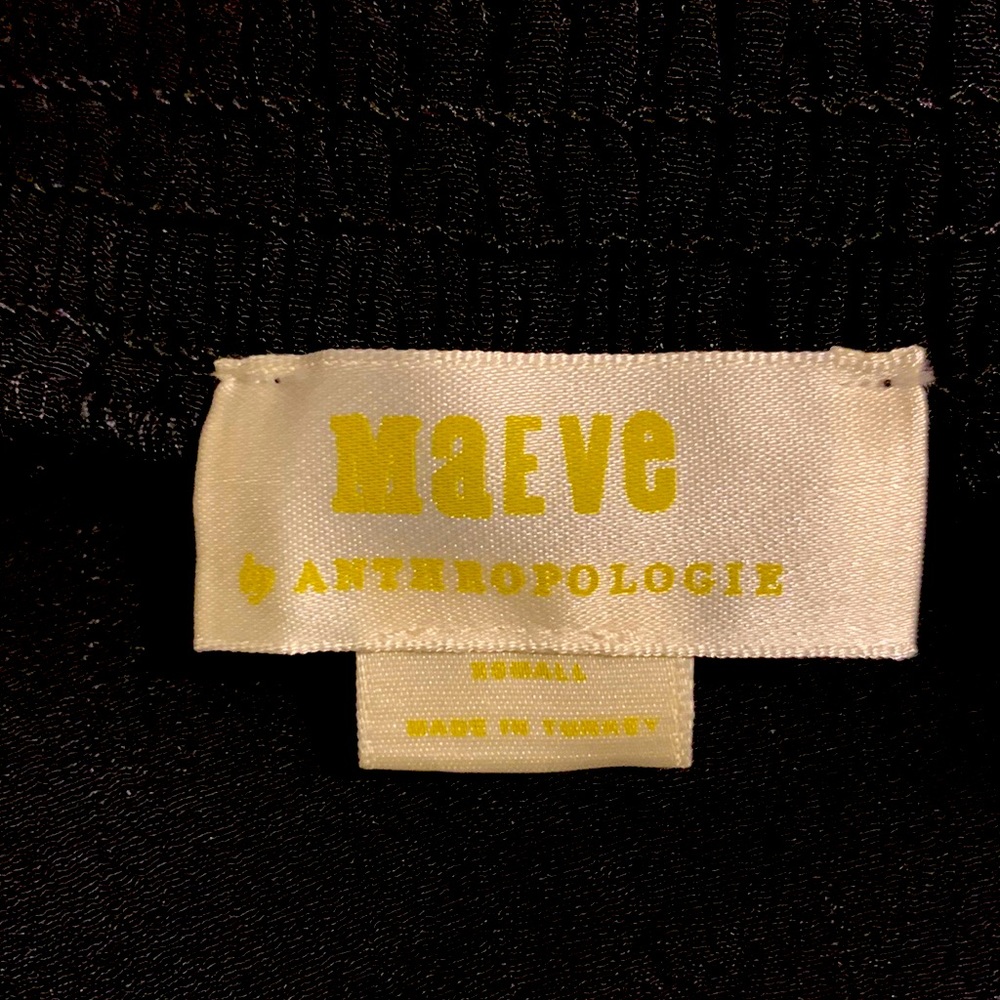 Maeve by Anthropologie Women’s Wide Leg Culottes Black Small